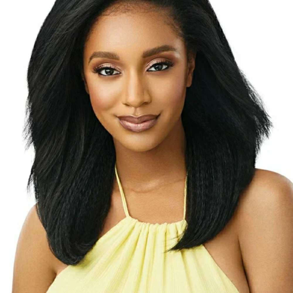 Black Straight Women's Hair Wig - Classic Sleek Look